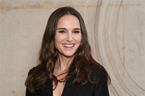 natalie portman dior 2024|Natalie Portman natural waves.